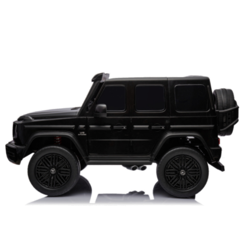 KidsVIP Kids Mercedes Benz G63 Supersized 2x24V Battery Powered XXL Platinum Edition Truck: Rubber Wheels, 2 Leather Seats, MP4 Touchscreen, 4x4 AWD,