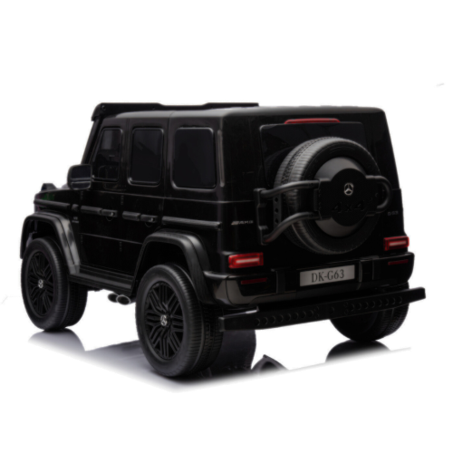 KidsVIP Kids Mercedes Benz G63 Supersized 2x24V Battery Powered XXL Platinum Edition Truck: Rubber Wheels, 2 Leather Seats, MP4 Touchscreen, 4x4 AWD,