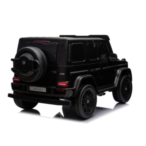 KidsVIP Kids Mercedes Benz G63 Supersized 2x24V Battery Powered XXL Platinum Edition Truck: Rubber Wheels, 2 Leather Seats, MP4 Touchscreen, 4x4 AWD,