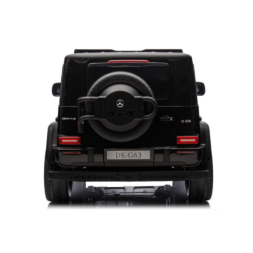KidsVIP Kids Mercedes Benz G63 Supersized 2x24V Battery Powered XXL Platinum Edition Truck: Rubber Wheels, 2 Leather Seats, MP4 Touchscreen, 4x4 AWD,