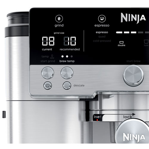 Machine à espresso 3-en-1 Luxe Cafe Premier Series de Ninja - Argenté