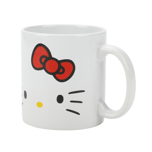 Hello Kitty Big Face with Bow 16 oz Ceramic Mug