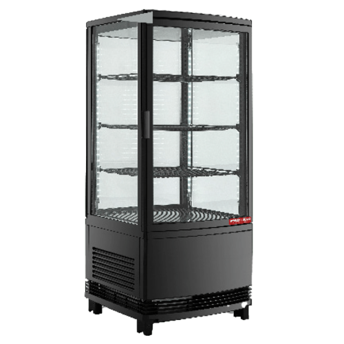 NEW AIR NCD-19-SV Commercial 19" Self-Serve Refrigerated Countertop Display Case - Ideal for Café's, Restaurants and Convenience Stores