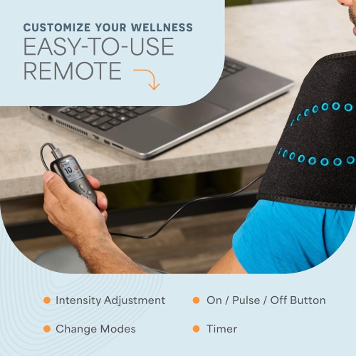 LifePro Red Light Therapy Belt – Infrared Light Therapy Belt with 660nm & 850nm Red Light Therapy – Pain Relief for Belly Fat, Back, Hip,