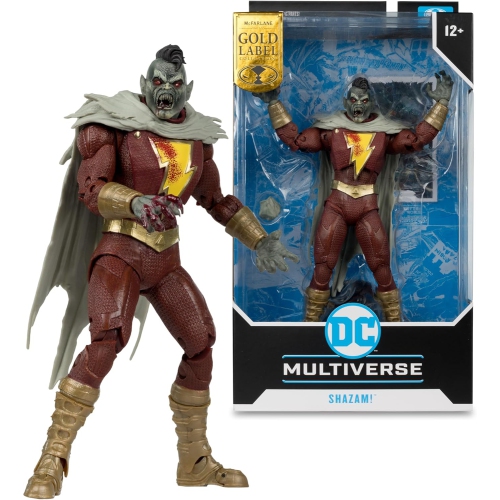 DC Multiverse DC vs Vampires 7 Inch Action Figure Exclusive - Vampire Shazam Gold Label