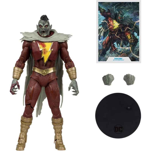 DC Multiverse DC vs Vampires 7 Inch Action Figure Exclusive - Vampire Shazam Gold Label