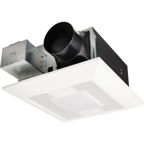 Panasonic FV-0511VFL1 WhisperFit DC Retrofit Ventilation Fan with Light, Dimmable LED Light and Nightlight