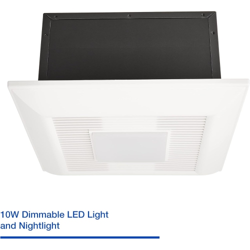Panasonic FV-0511VFL1 WhisperFit DC Retrofit Ventilation Fan with Light, Dimmable LED Light and Nightlight