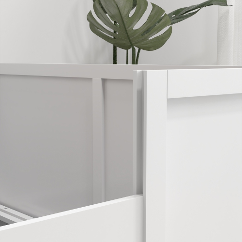 PawHut – Boîte de rangement pour chiens, chiot avec support à lumière rétractable, coussin étanche, rail, porte à hauteur réglable pour chiens de