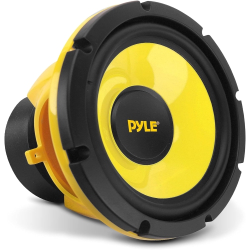 Pyle Car Midbass Speaker System - Pro 8 Inch 400 Watt 4 Ohm Auto Mid-Bass Component Poly Woofer Audio Sound Speakers For Car Stereo w/ 40 Oz Magnet,