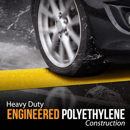 Pyle Durable Cable Ramp Protective Cover - 2,000 lbs Max Heavy Duty Drop Over Hose & Cable Track Protector, Safe in High Walking Traffic Areas