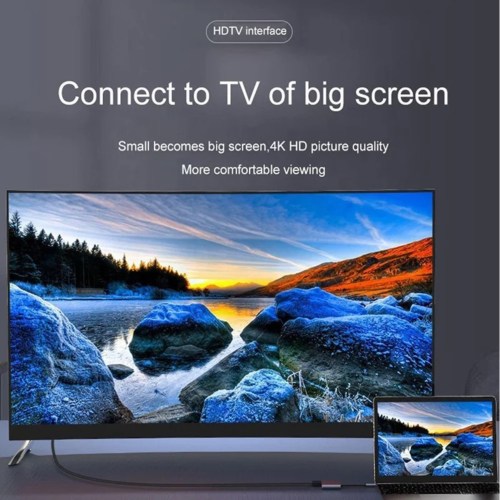 TUTT 4 In 1 4K Dual Monitor HDMI Video Type-C Hub Docking Station USB C To Dual 4K HDMI MST Adapter With 2 HDMI USB 3.0 and PD