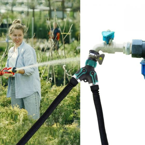 2 Way Heavy Duty Garden Hose Y-shape Hose Splitter Garden Hose Supplies