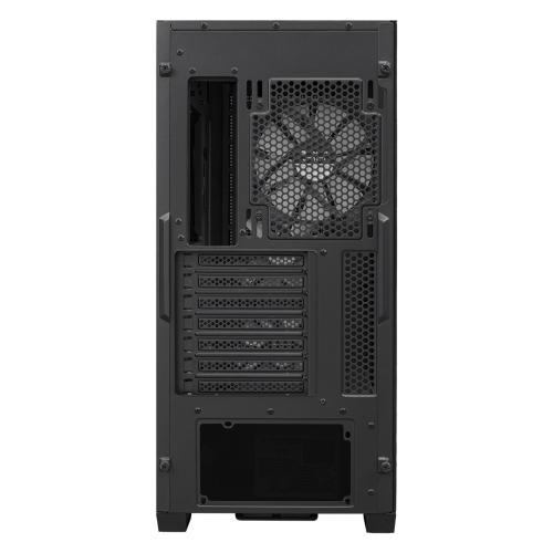 Cougar UNIFACE RGB Mid Tower ATX Computer Case, Tempered Glass Side Panel, 4 x 120mm ARGB Fans Pre-Installed, Black
