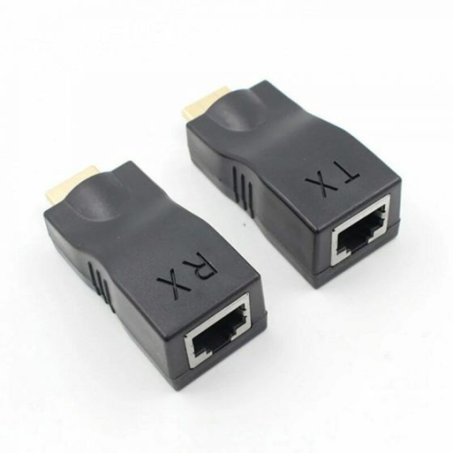 HDMI 1080P 4K Signal Extender To RJ45 Over Cat 5e/6 Network Ethernet Adapter