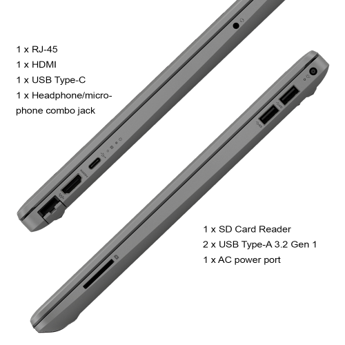 HP Essential 255 G8 Laptop, 15.6" FHD Display, AMD Ryzen 5 5500U, 32GB RAM, 2TB PCIe SSD, Webcam, SD Card Reader, HDMI, Wi-Fi 6, Windows 11 Pro, Dark