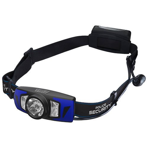 Lampe frontale Ryder de Police Security - 350 lumens