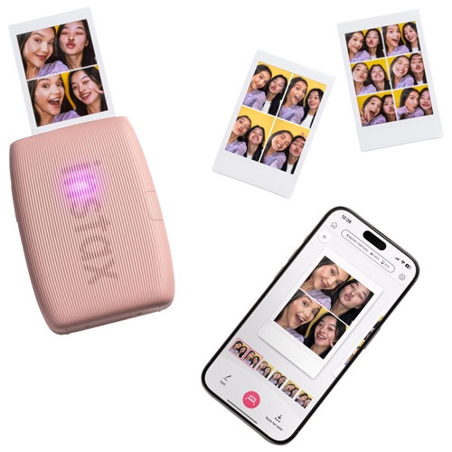 Fujifilm Instax Mini Link 3 Smartphone Printer - Rose Pink