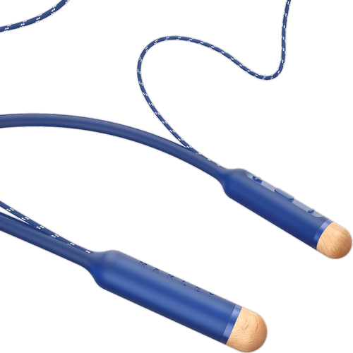 House of Marley Smile Jamaica In-Ear Bluetooth Headphones - Denim