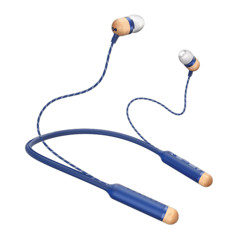 House of Marley Smile Jamaica In-Ear Bluetooth Headphones - Denim
