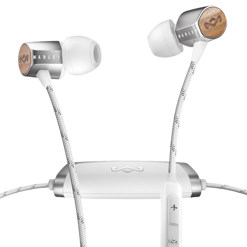 House of Marley Uplift 2 In-Ear Bluetooth Headphones - Silver
