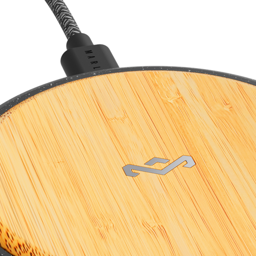 Chargeur sans fil 10 W One Drop en bois de House of Marley