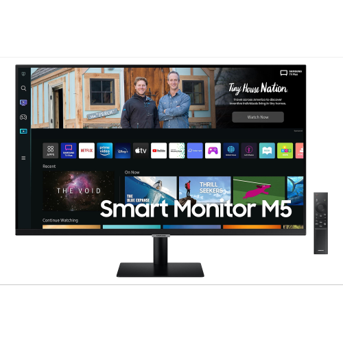 Nouveau moniteur intelligent DEL AV HD intégrale 60&nbsp;Hz GTG 4&nbsp;ms 27 po LS27CM500ENXGO de Samsung - Noir