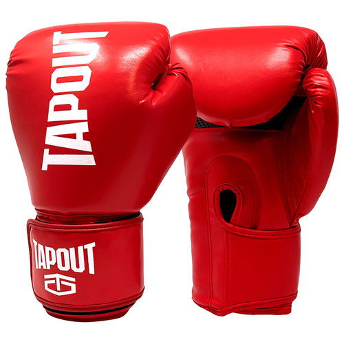 Tapout 14oz Boxing Gloves - Red