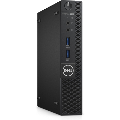 DELL  Refurbished (Excellent) - Optiplex 3050 Desktop - (Intel I5-7500T / 8 GB Ram / 256 GB / Windows 10 Pro) In Black