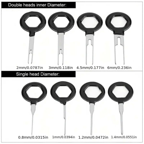 Terminal Ejector Kit,Needle Retractor, Auto Kit Car Terminal Removal Connector for Automotive Electrical Wiring Crimp Connector Pin and Car Repair