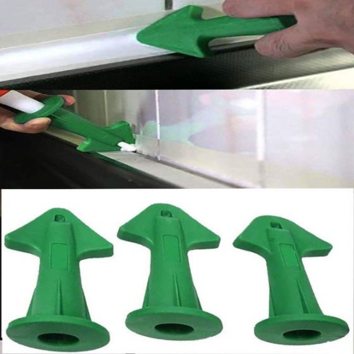 3pcs/set Silicone Caulk Nozzle Applicator Tool three different radius Nozzle Plus fulfill your need
