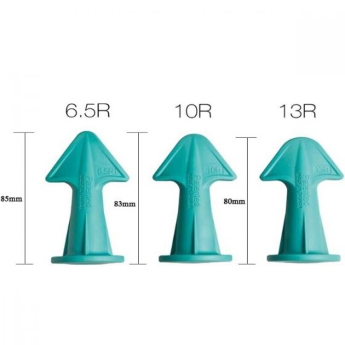 3pcs/set Silicone Caulk Nozzle Applicator Tool three different radius Nozzle Plus fulfill your need