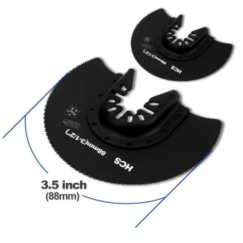 2pcs 3-1/2-Inch Semicircle Precision Saw Blades Thereby Saving You Time And Effort