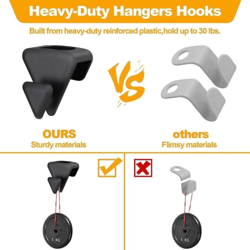 Space Saving Hanger Hooks,Clothes Hanger Connector Hooks, Heavy Duty Hanger Hooks for Organizer Closet, Fits All Hangers