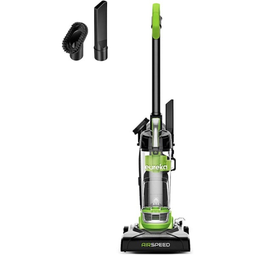 EUREKA 11.42 x 11.93 x 41.34 inch Ultra-Lightweight Compact Bagless Upright Vacuum Cleaner Lime Green