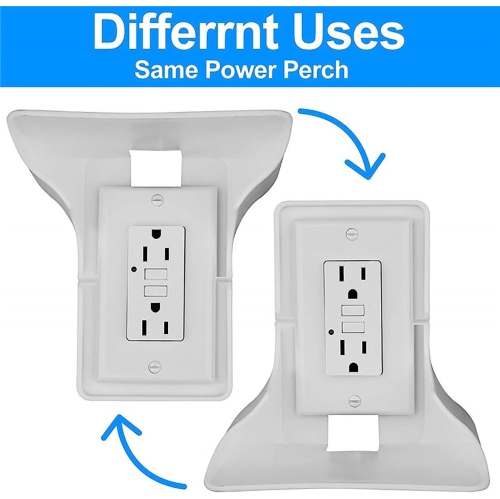 Tablette de recharge électrique Tablette murale Tablette murale pour étagère murale pour salle de bain et salle de cuisine Gestion des câbles Support