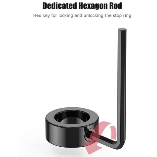 Bague d'arrêt de foret 9PCS, les colliers sont faits d'acier au carbone de haute qualité