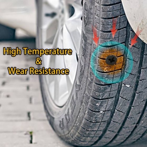 10pcs Car Vacuum Tire Repair Nail Rubber Screw Nails + Screwdriver Fast Tool Set