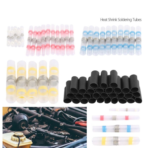 ISTAR Solder Butt Connector, Heat Shrink Butt Connector 300pcs and Remove Durable Stable Practical with Box for Heat Shrink Tube