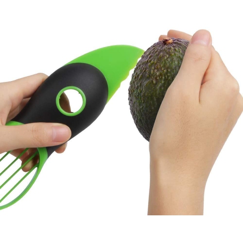Avocado Slicer, Best 3 in 1 Avocado Cutter, Mango Cutter, Chiku Cutter, Banana Cutter Multifunctional ,Avocado Tool Cutter with Non Slip Grip Handle