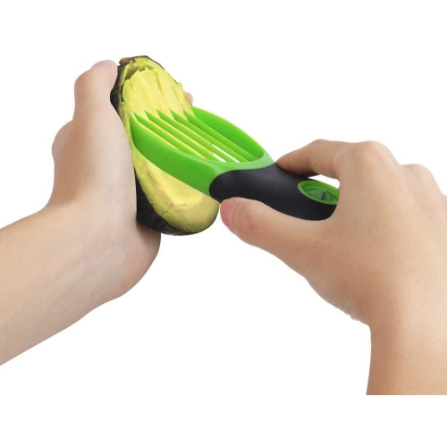 Avocado Slicer, Best 3 in 1 Avocado Cutter, Mango Cutter, Chiku Cutter, Banana Cutter Multifunctional ,Avocado Tool Cutter with Non Slip Grip Handle