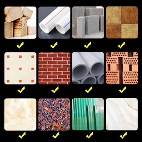 Drill Bit Set, Drill Bits Hex Shank 5Pcs Rust Resistant for Brick Wall