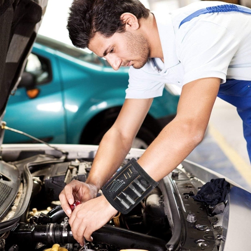 Bracelet magnétique - Cadeaux pour hommes - Gadgets Cadeau pour hommes - Outil Bracelet avec 15 aimants puissants, Meilleur outil Cadeaux pour papa