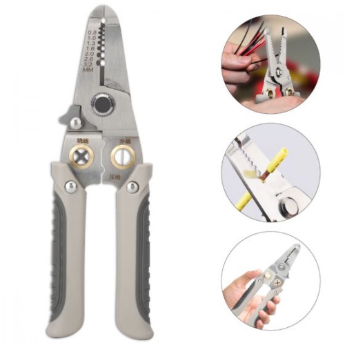 Multifunctional Wire Stripper Crimper Cable Cutter Pliers Crimping Tool