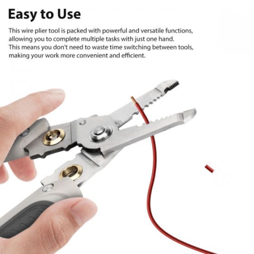 Multifunctional Wire Stripper Crimper Cable Cutter Pliers Crimping Tool
