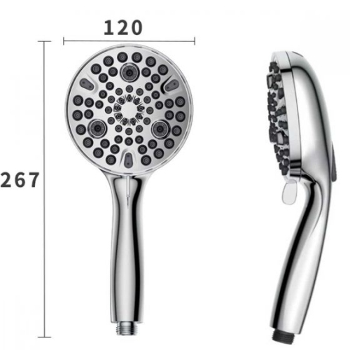 Bath Shower With Airbrush This shower head including pause mode to pause water while shampooing
