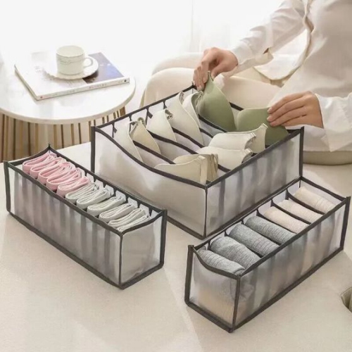 Storage Box Home Compartment Bra Underwear Socks Organizer Artifact Drawer Boxes