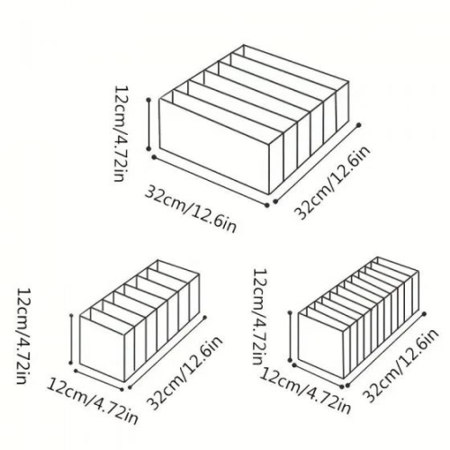 Storage Box Home Compartment Bra Underwear Socks Organizer Artifact Drawer Boxes