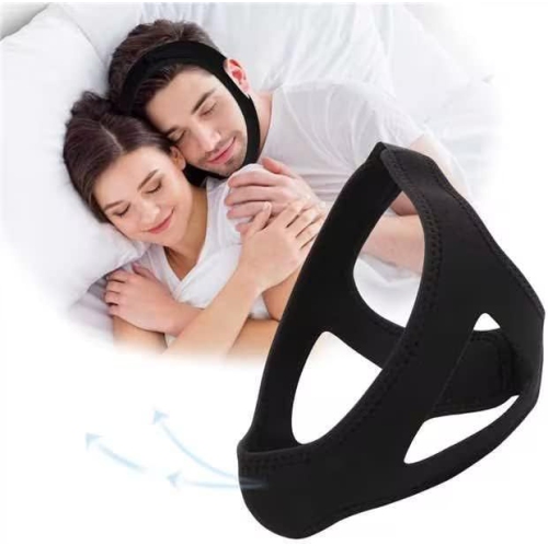 Sangle Sleep Apnea Belts Jaw solution Chin Support anti Snore Stop ronflements Bands