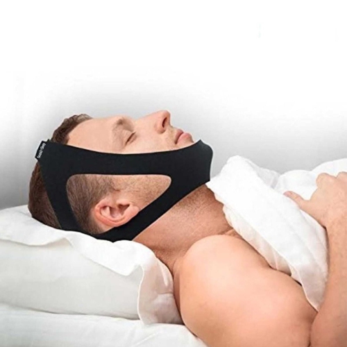 Strap Sleep Apnea Belts Jaw Solution Chin Support Anti Snore Stop Snoring Bands